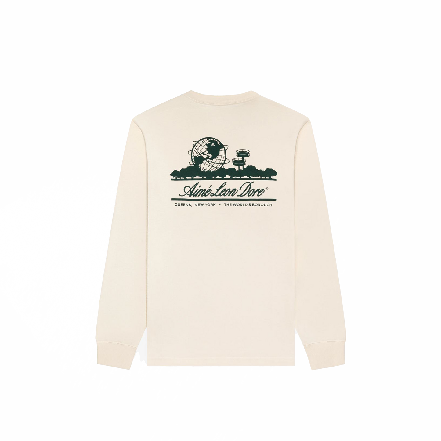 Aime Leon Dore Long Sleeve Unisphere Tee Pristine