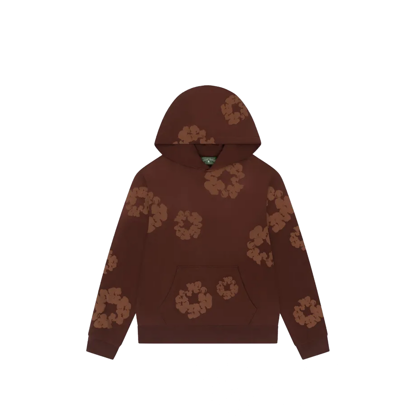 Denim Tears Mono Cotton Wreath Hoodie Brown