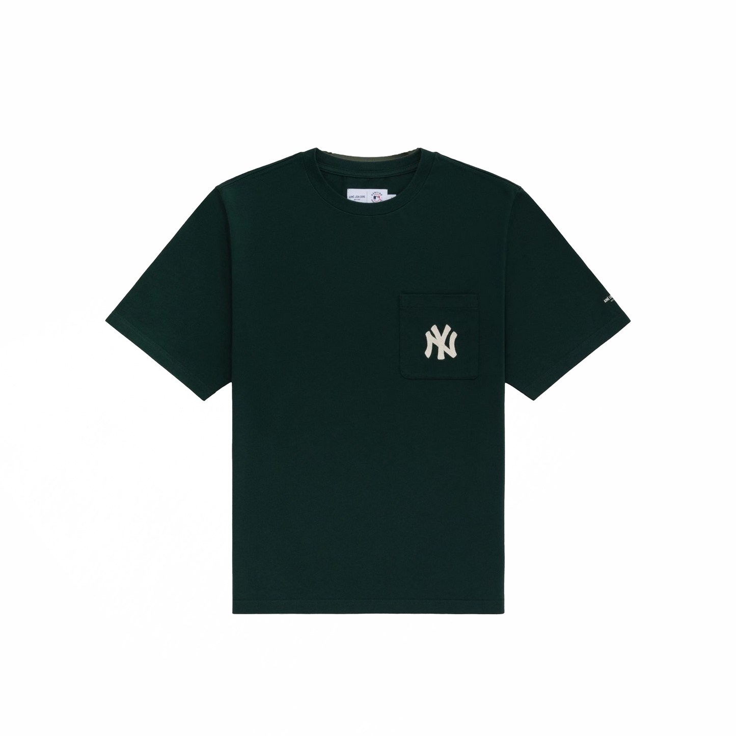 Aime Leon Dore Yankees Chainstitch Pocket Tee Pine Grove