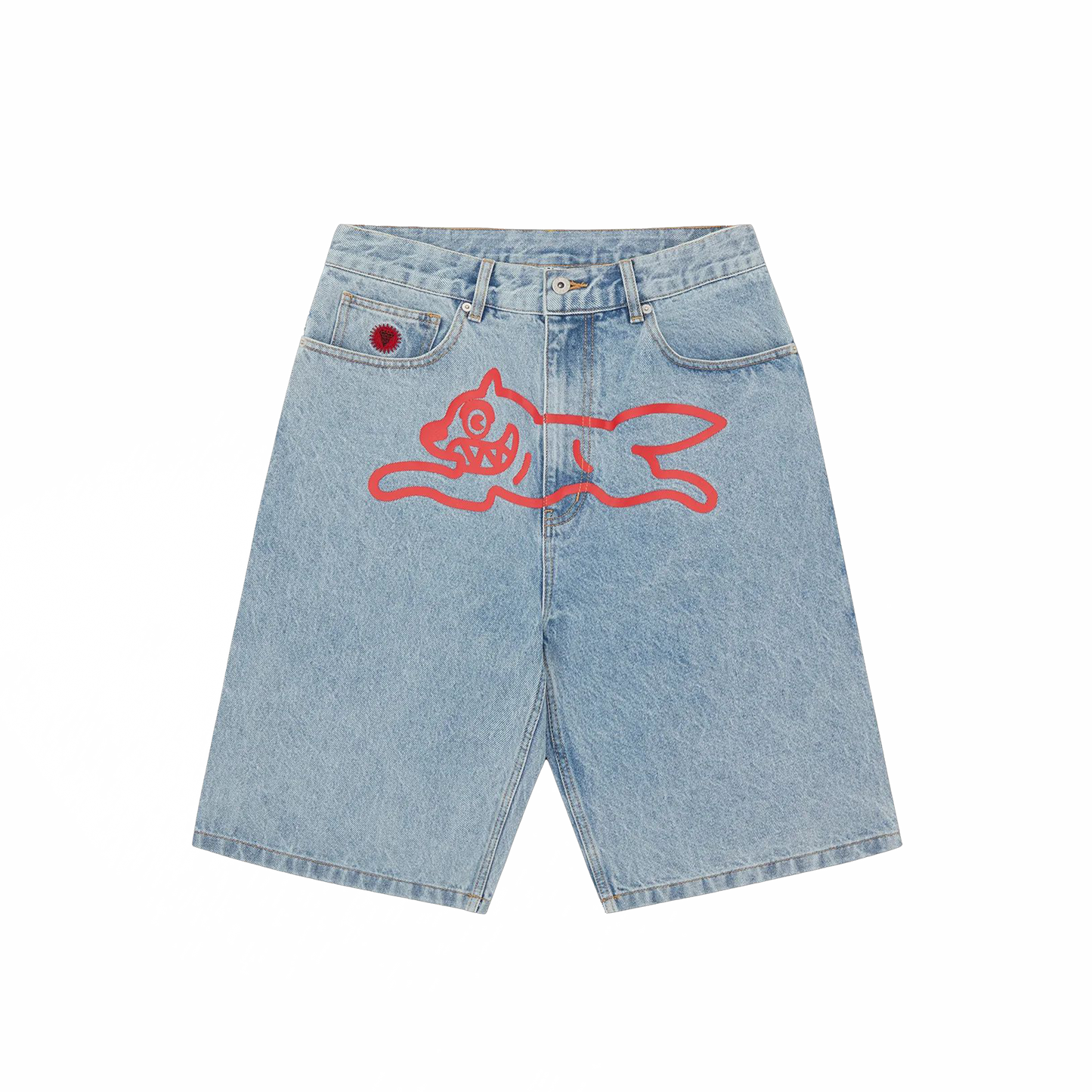 Billionaire Boys Club Running Dog Shorts Red