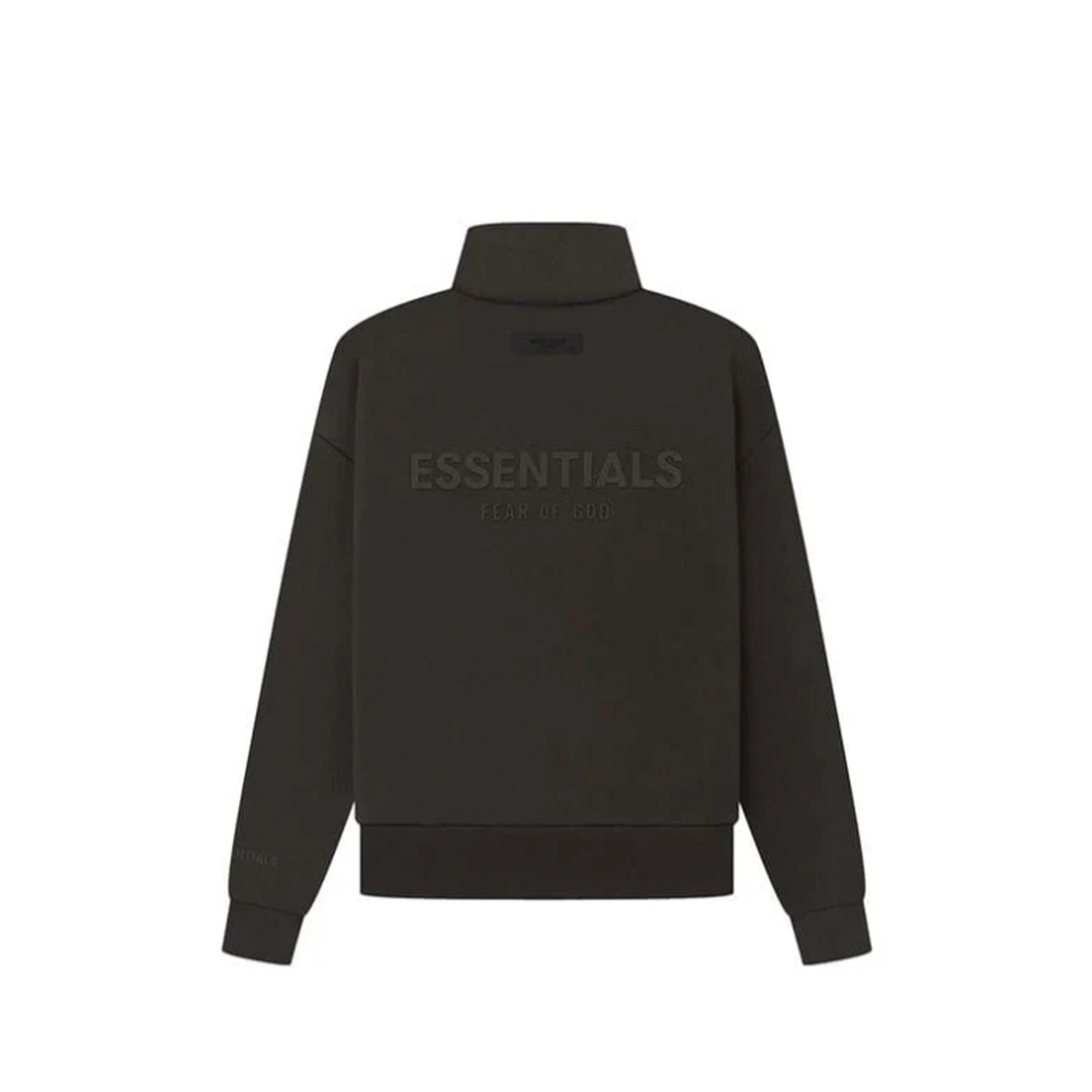 Fear Of God Essentials Full Zip Jacket Off Black
