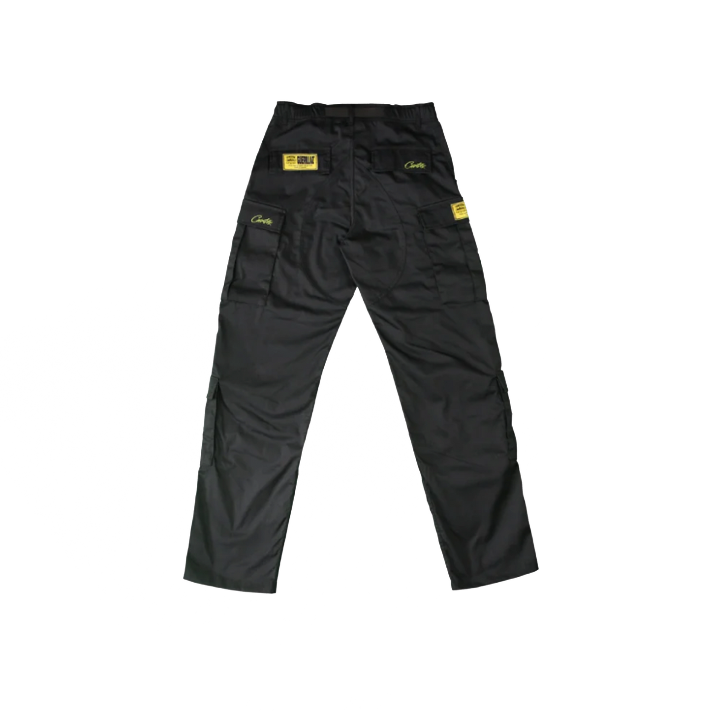 Corteiz Yella Guerillaz Cargos Black/Yellow