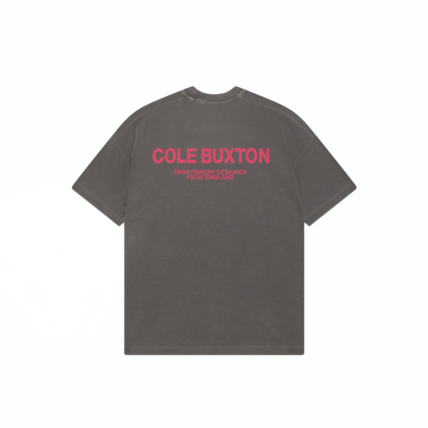 Cole Buxton Sportswear T-Shirt Og Washed Black/Pink