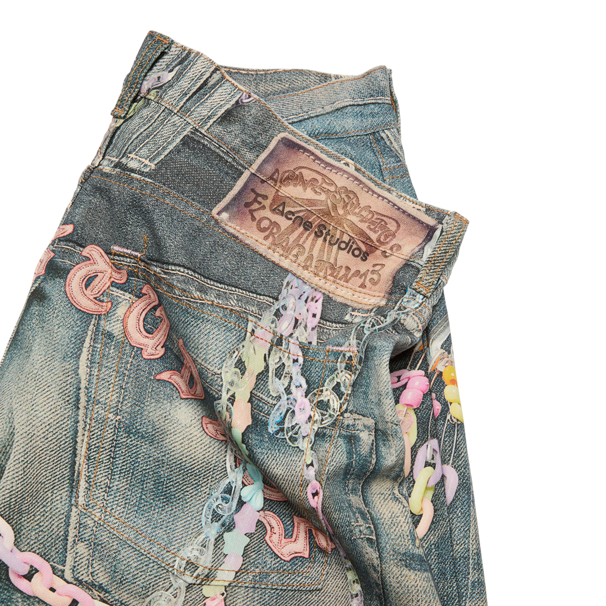 ACNE Loose Fit Jeans 1981 Candy Chains