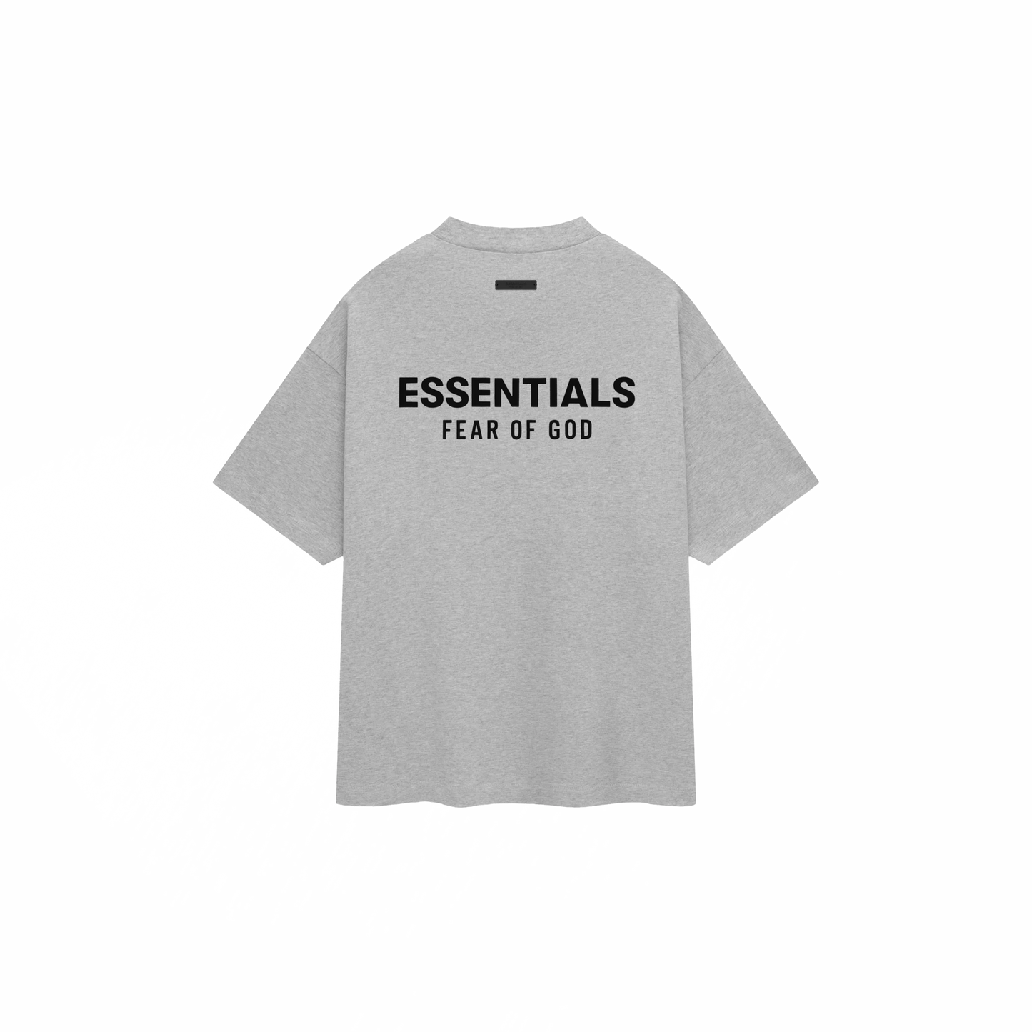 Fear Of God Essentials Jersey Crewneck T-Shirt Light Heather Grey