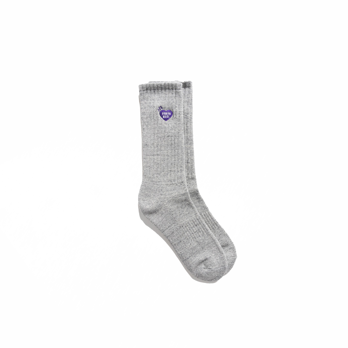 Human Made Pile Socks Grey/Purple