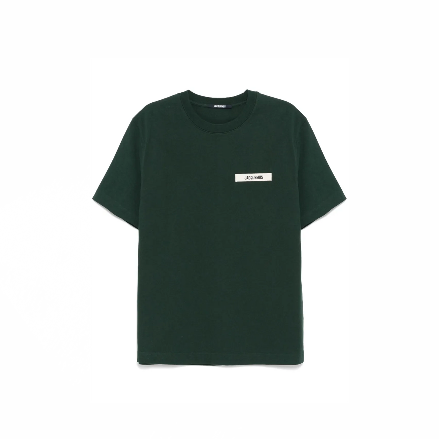 Jacquemus Le T-shirt Gros Grain Green