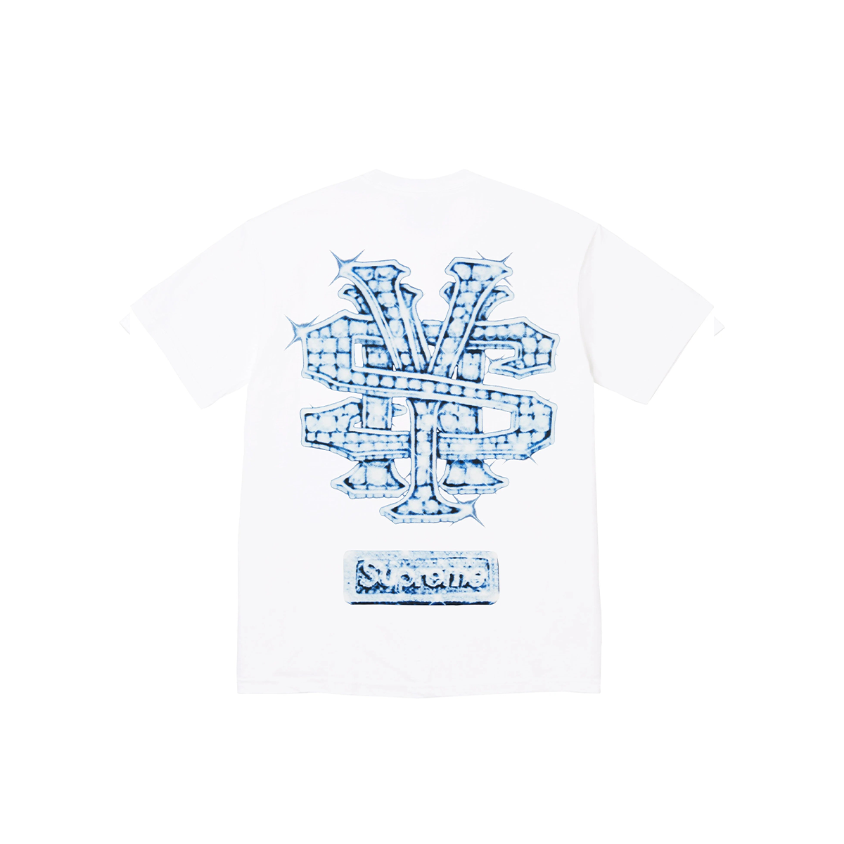 Supreme Snowman Tee White