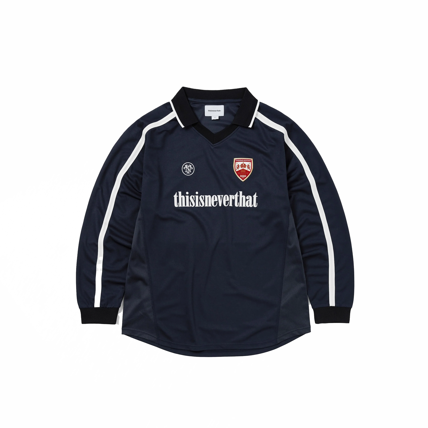 Thisisneverthat Logo Soccer Jersey Navy