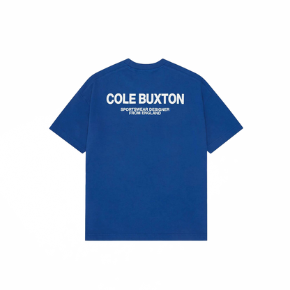 Cole Buxton Sportswear T-Shirt Cobalt Blue