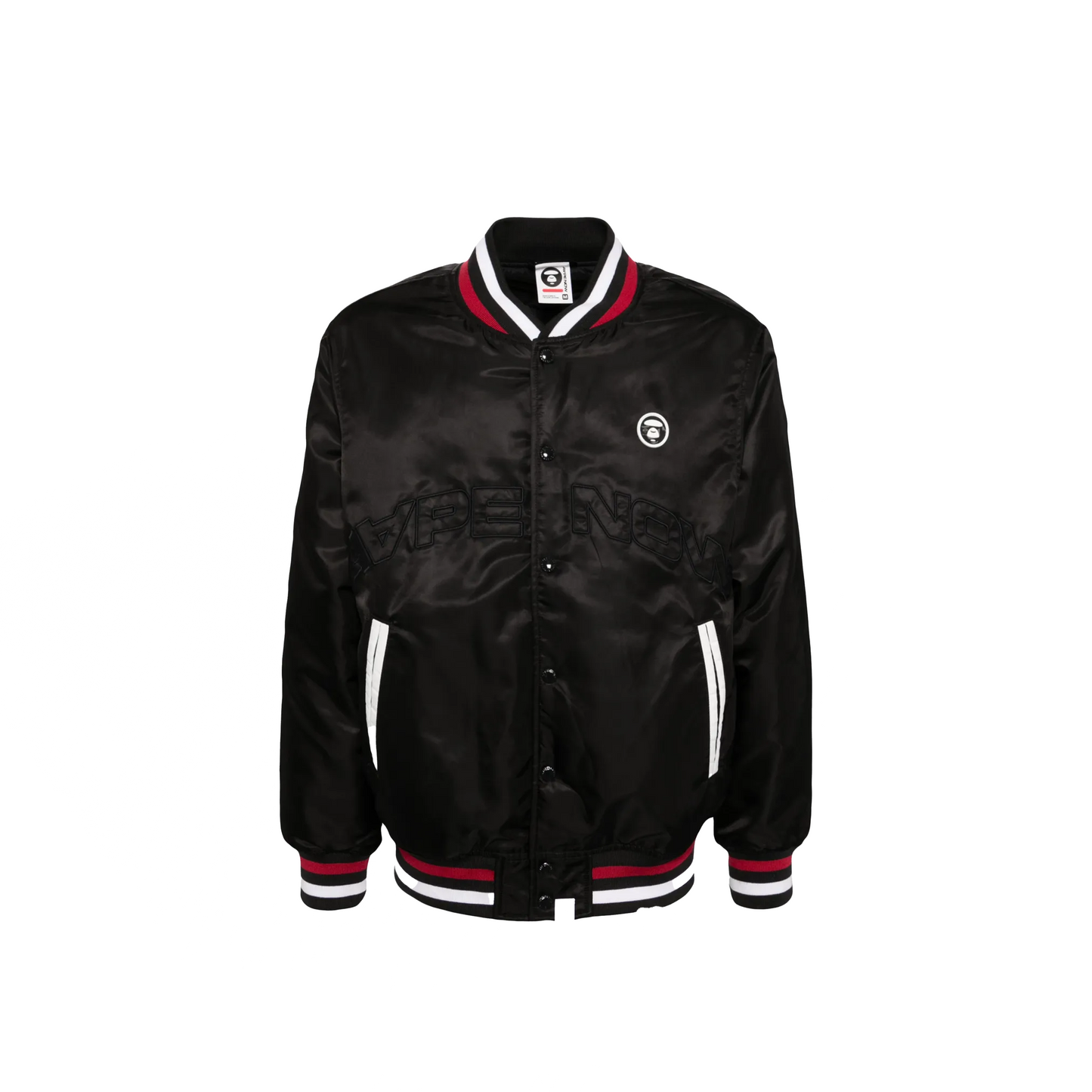 Aape by *A Bathing Ape Logo-Patch Bomber Jacket