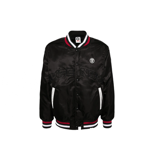 Aape by *A Bathing Ape Logo-Patch Bomber Jacket