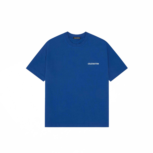 Cole Buxton Sportswear T-Shirt Cobalt Blue