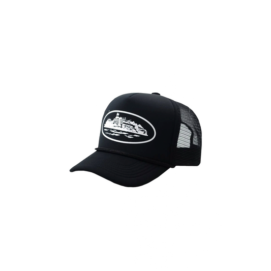 Corteiz OG Alcatraz Trucker Hat 21 Black