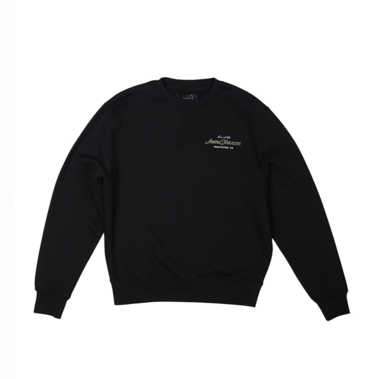 Amiri Theatre Crewneck Black