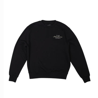 Amiri Theatre Crewneck Black