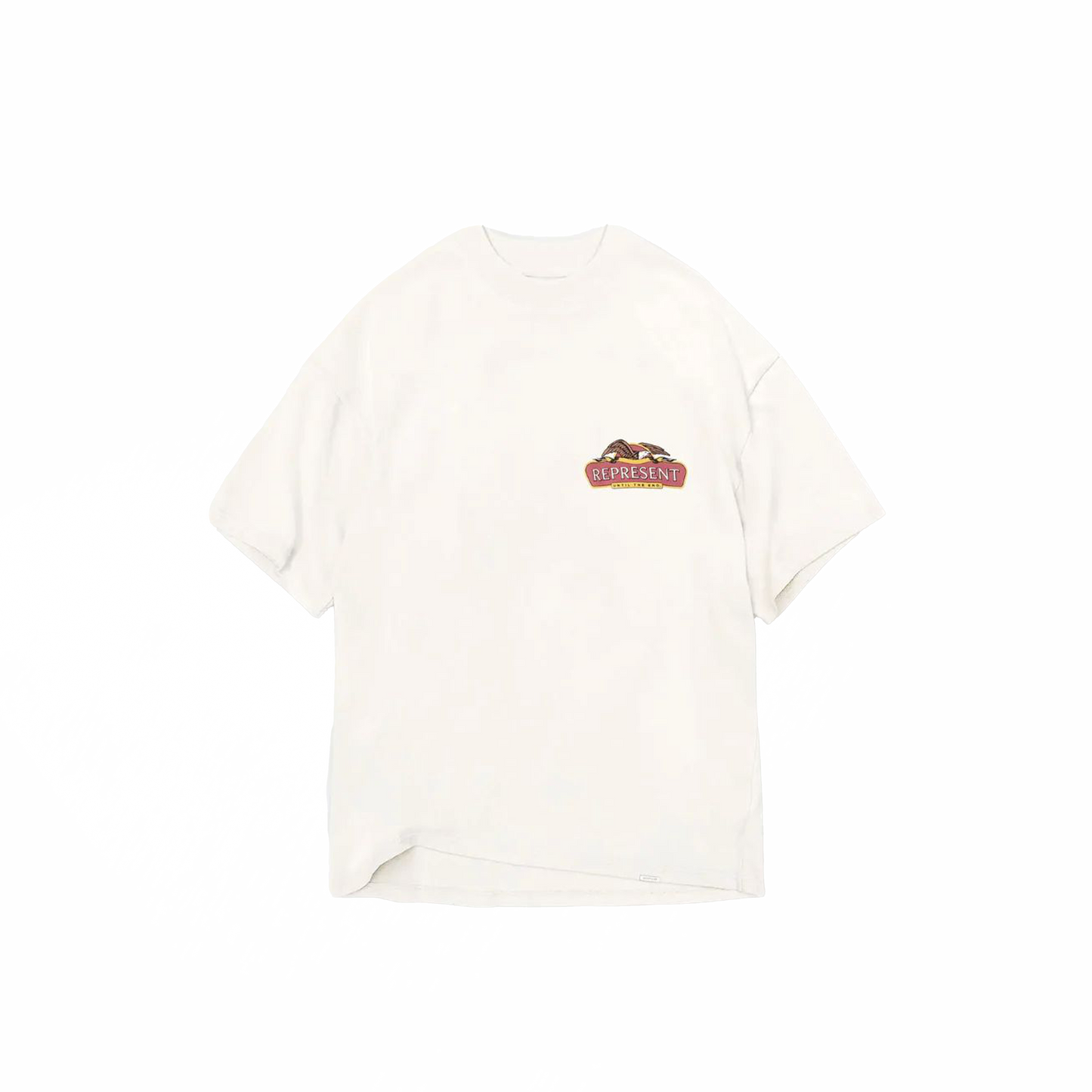 END. x Represent Eagles T-Shirt Flat White