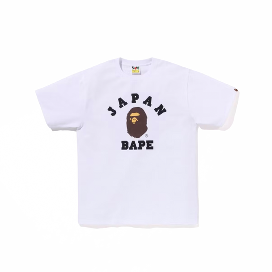 Bape Japan College City Tee White