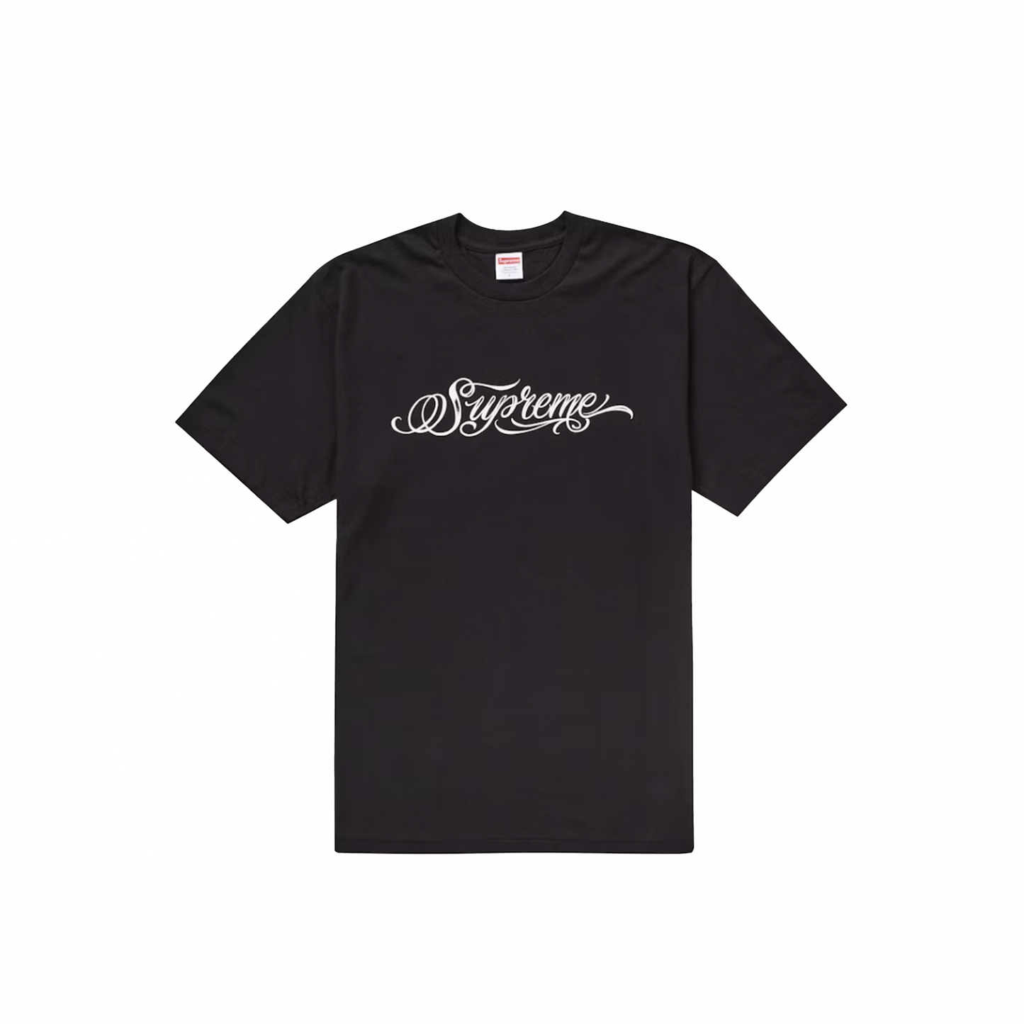 Supreme Script Tee Black