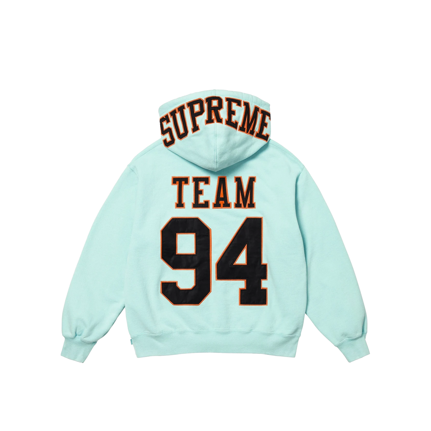 Supreme Team 94 Hooded Sweatshirt Aqua