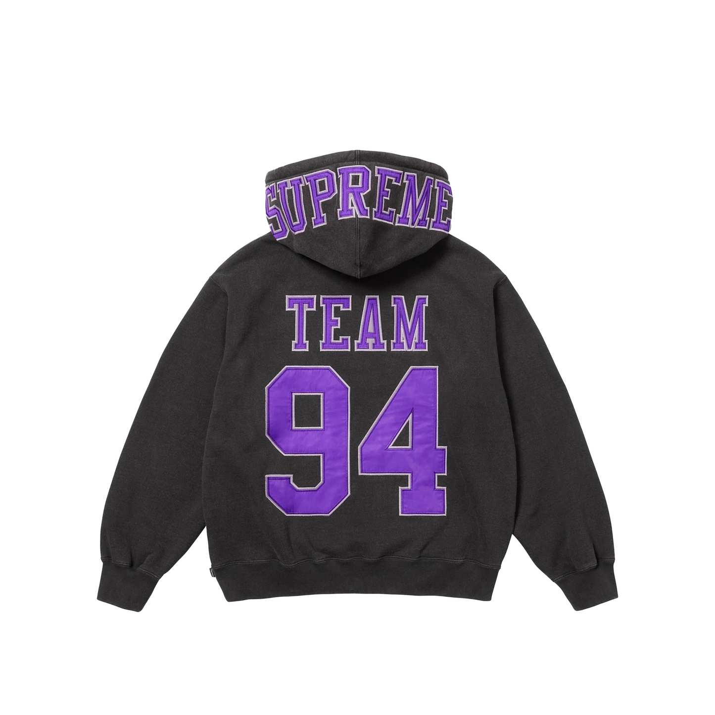 Supreme Team 94 Hooded Sweatshirt Black