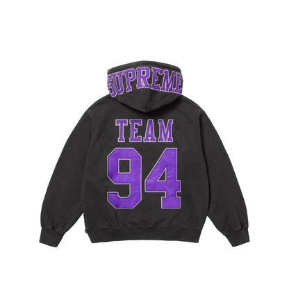 Supreme Team 94 Hooded Sweatshirt Black