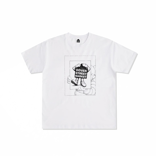 Kaws DSM Logo T-Shirt White