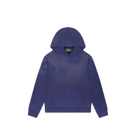 Denim Tears Mono Cotton Wreath Hoodie Washed Blue