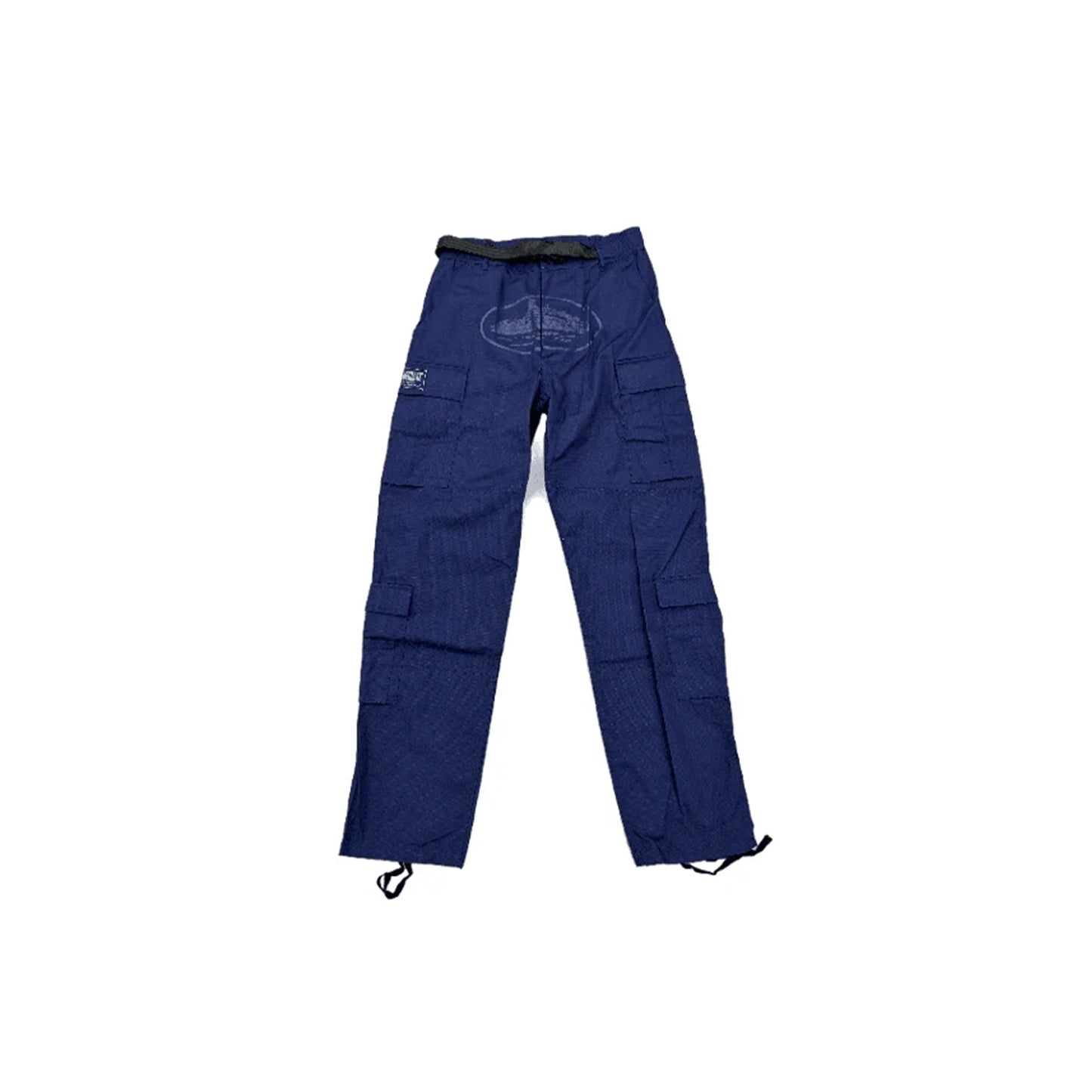 Corteiz Guerillaz Cargo Pants Tonal Navy