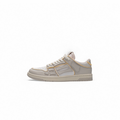 Amiri Collegiate Skeleton Low Top Birch White Sneaker