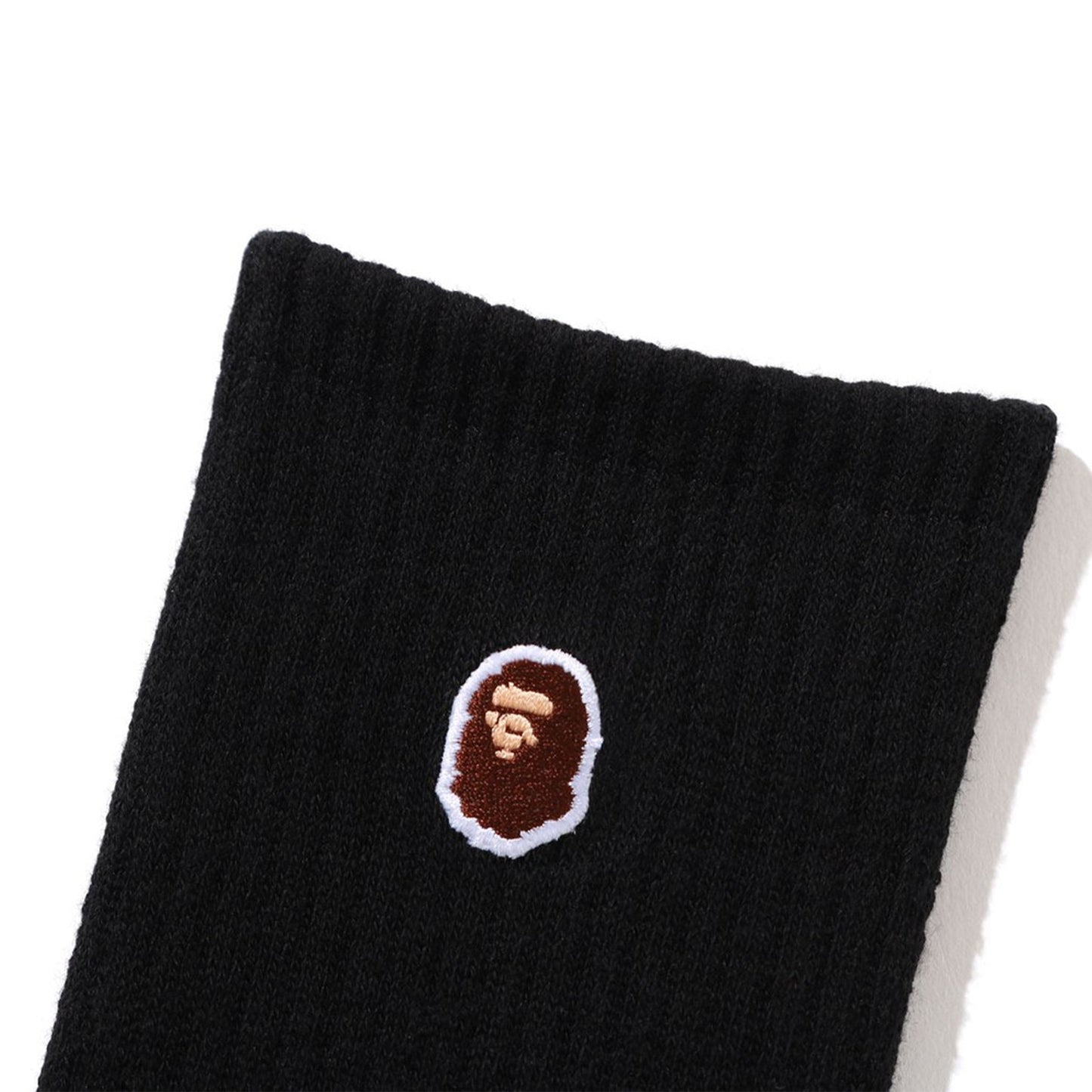BAPE Ape Head One Point Socks Black