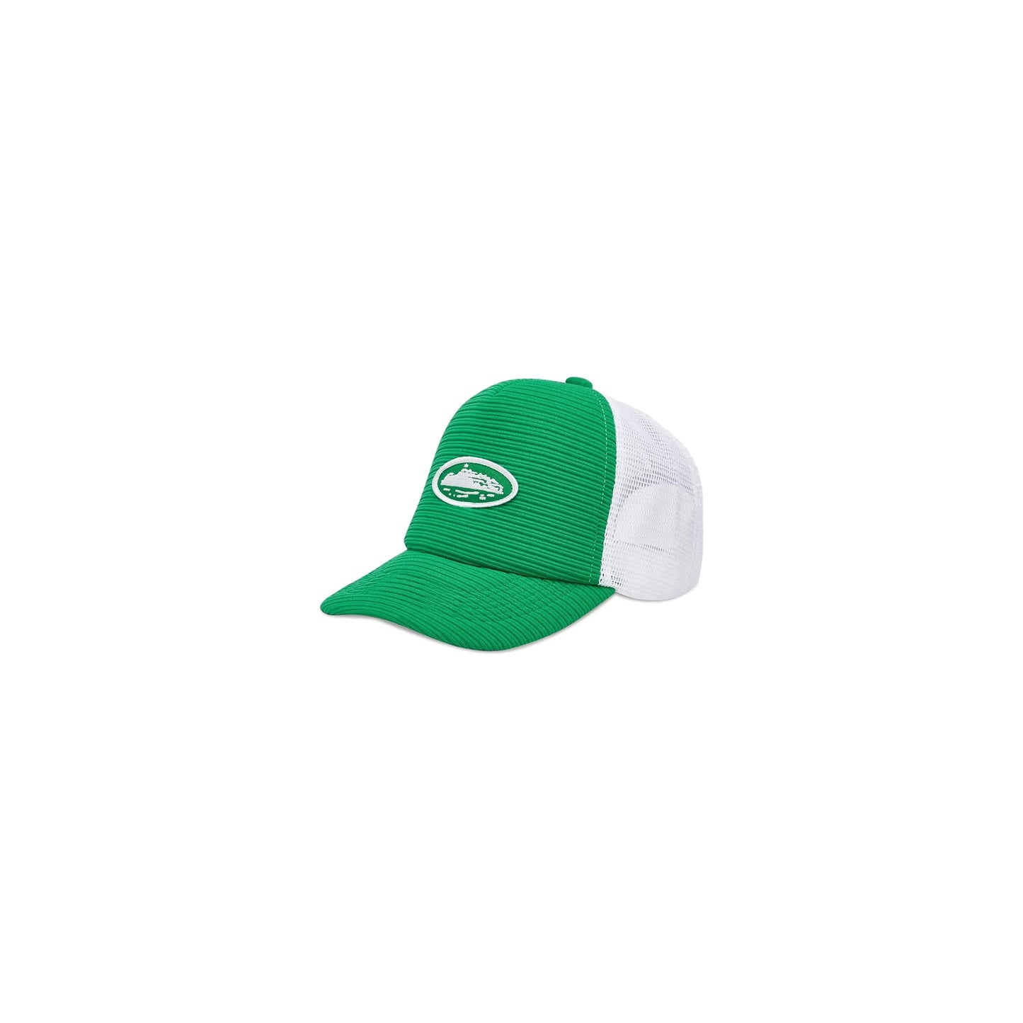 Corteiz Short Peak Trucker Green