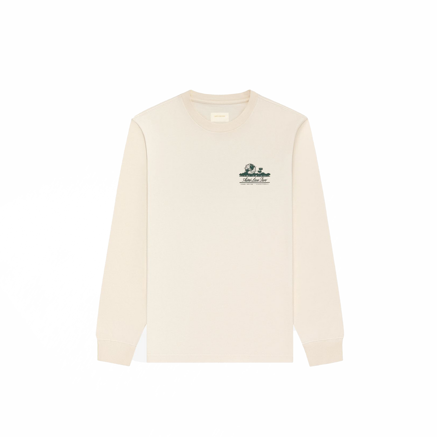 Aime Leon Dore Long Sleeve Unisphere Tee Pristine