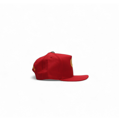 Chrome Hearts CH Silver Button Hat Red/Yellow