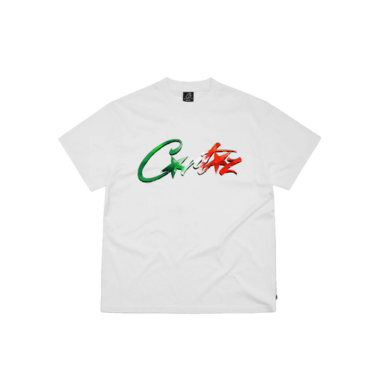 Corteiz Allstarz Italia Tee White