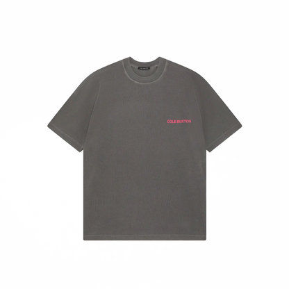 Cole Buxton Sportswear T-Shirt Og Washed Black/Pink