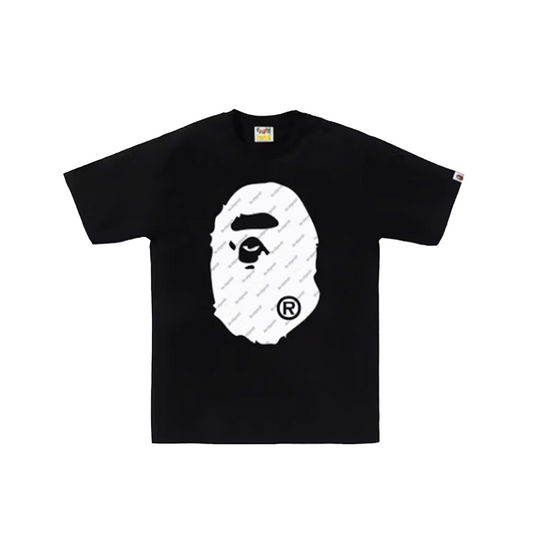 BAPE Hexagram Big Ape Head T-Shirt Black