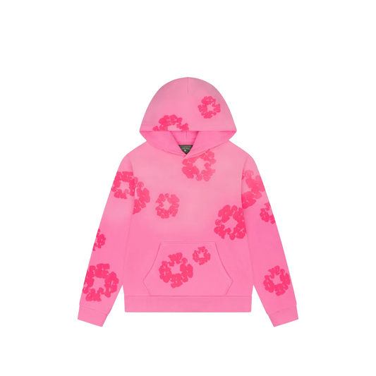 Denim Tears Mono Cotton Wreath Hoodie Pink