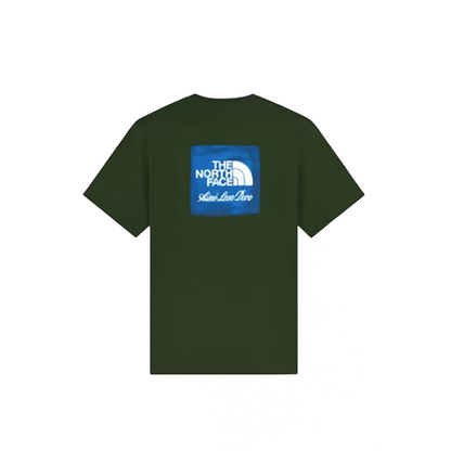 Aimé Leon Dore x The North Face Logo Tee Kombu Green