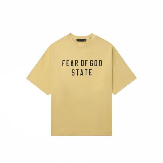 Fear of God Essentials Heavy Crewneck Tee Amber