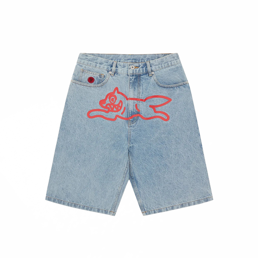 Billionaire Boys Club Running Dog Shorts Red