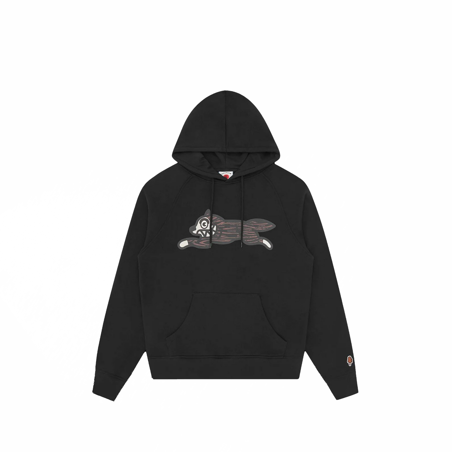 Billionaire Boys Club Woodgrain Running Dog Popover Hood Black