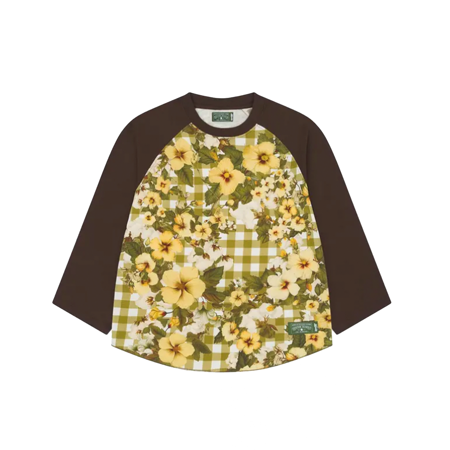 Denim Tears x Levi's Denim Tears Cotton Gingham Baseball Tee Multicolor