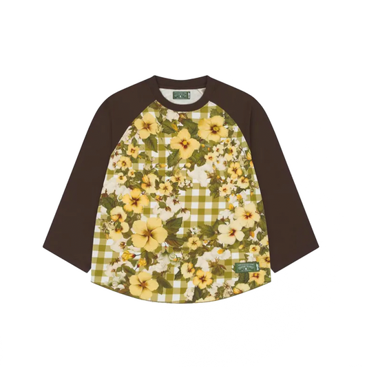 Denim Tears x Levi's Denim Tears Cotton Gingham Baseball Tee Multicolor