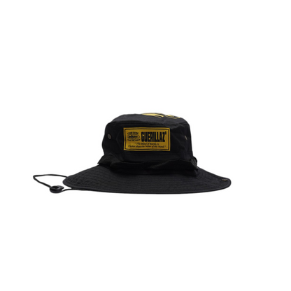 Corteiz Guerillaz Bucket Hat Black