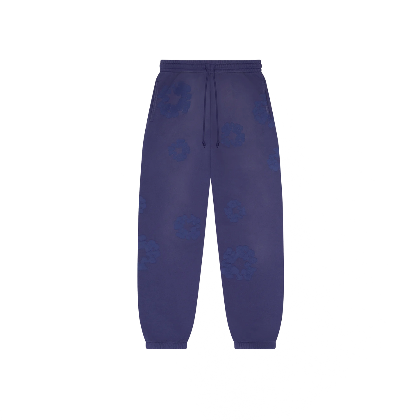 Denim Tears Mono Cotton Wreath Sweatpants Washed Blue