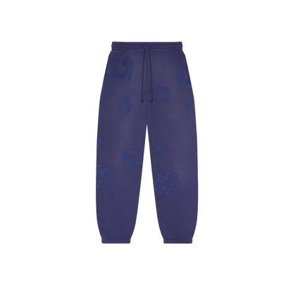 Denim Tears Mono Cotton Wreath Sweatpants Washed Blue