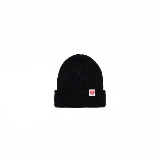 Human Made Ribbed-knit Beanie Black