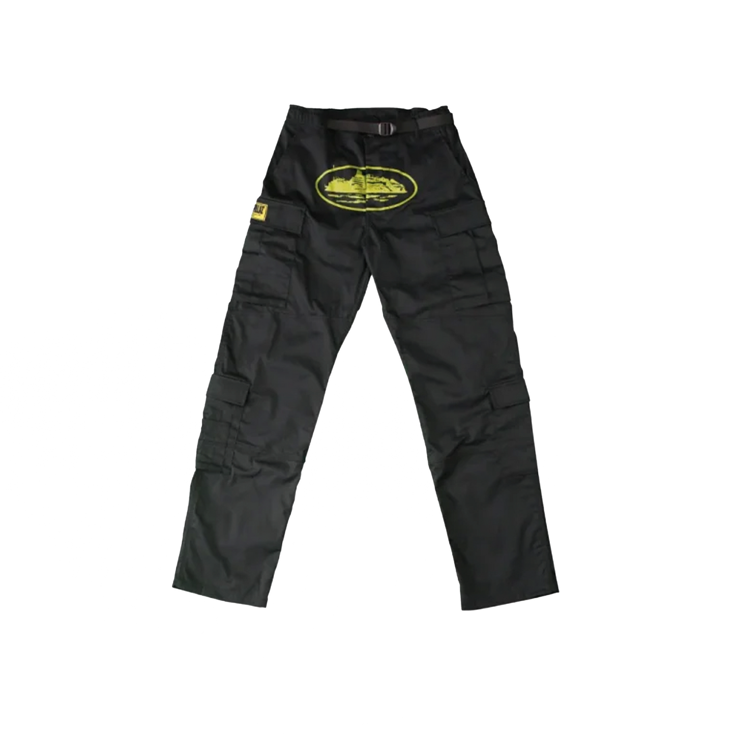 Corteiz Yella Guerillaz Cargos Black/Yellow