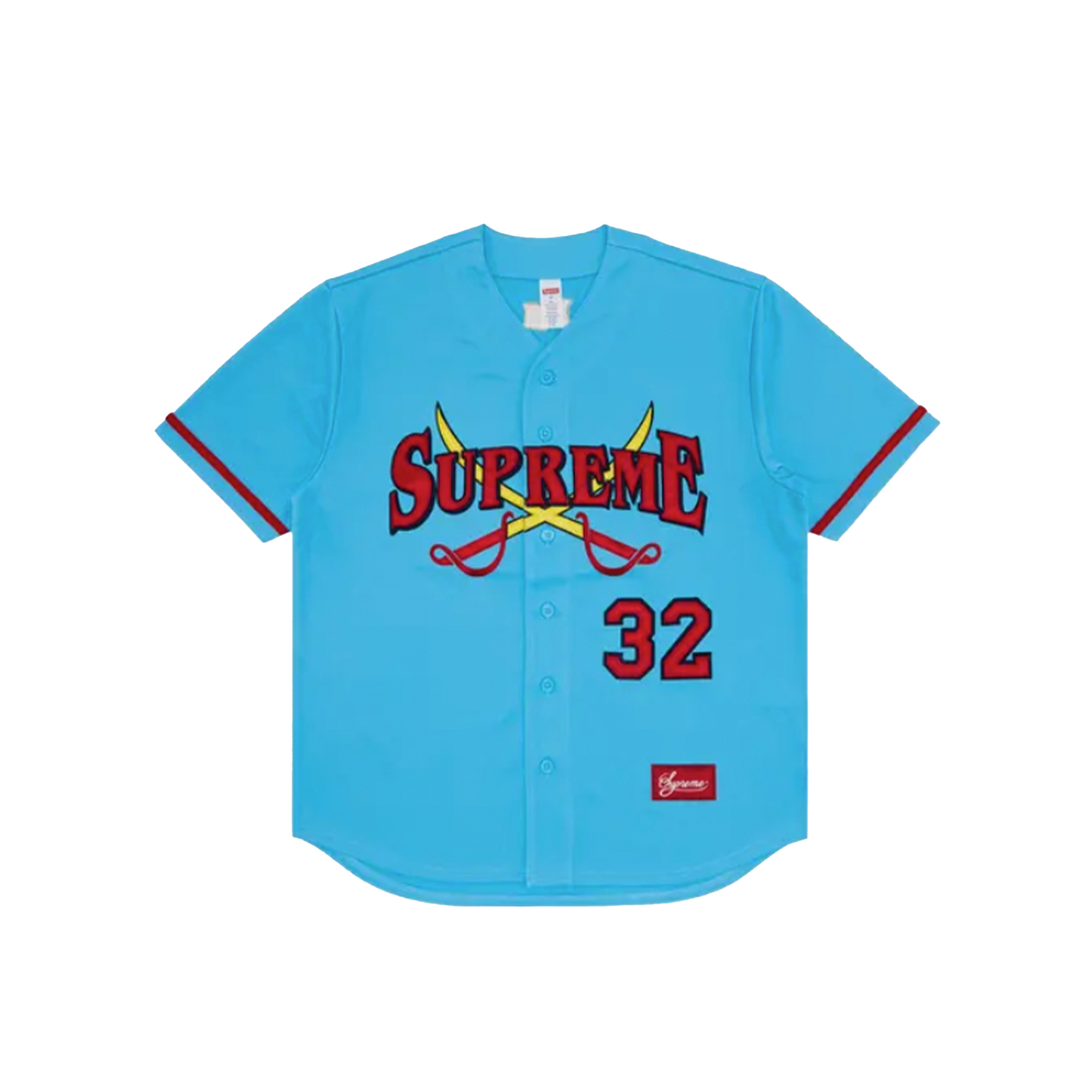 Supreme Swords Baseball Jersey Blue